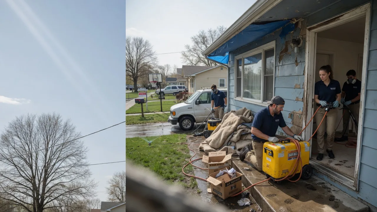 Basement Flood Cleanup in Sonora, CA near me